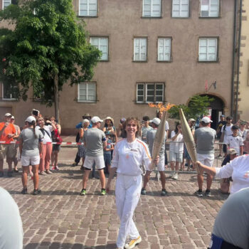 PORTEUSE FLAMME OLYMPIQUE – Téodora TILICA