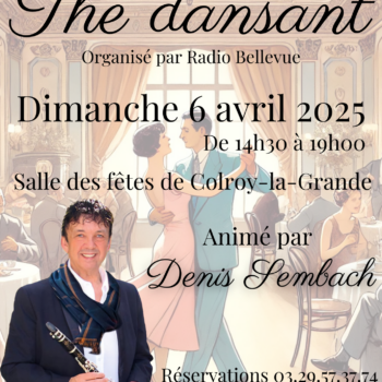 Grand Thé Dansant avec Denis Sembach !