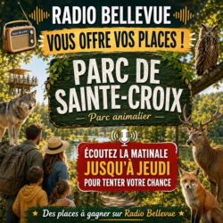 Du lundi 27 avril au jeudi 30 avril 2026- Le Parc de Sainte-Croix