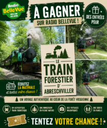 Du lundi 22 au vendredi 26 juin 2026 – Train Forestier d’Abreschviller