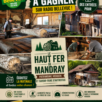 Du lundi 29 juin au vendredi 03 juillet 2026 – Haut Fer de Mandray