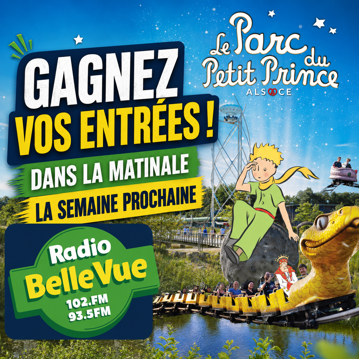 Du lundi 03 août au vendredi 07 août 2026  – Parc du Petit Prince