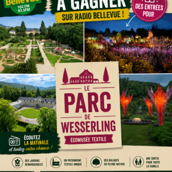 Du lundi 06 au vendredi 10 juillet 2026 – Parc de Wesserling