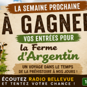 Du lundi 10 août au vendredi 14 août 2026- La ferme d&rsquo;Argentin